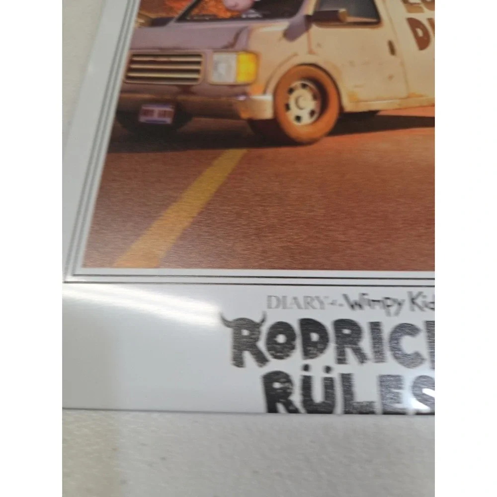 Disney‎ Diary of a Wimpy Kid Rodrick Rules 2022 Metal Tin Sign Loded Diper Wall